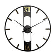 YX8836 Home Decor Wall Clock Wrought Iron Rivet Scale Silent Clock, Size: 80cm - Wall Clock by PMc TechLife | Online Shopping South Africa | PMc TechLife | Buy Now Pay Later Mobicred