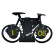 HY-F087 Retro Bicycle Shape Automatic Flip Home Decorative Turning Clock(Black) - free shipping - PMC TechLife - Order now!