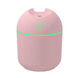 USB Mini Desktop Colorful Night Light Car Humidifier, Spec: 250ml (Y-Pink) - free shipping - PMC TechLife - Order now!