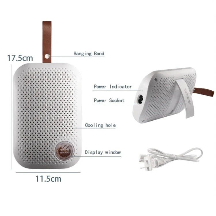 20W Mini Dehumidifier For Home Bathroom Air Dryer Moisture Absorber US Plug