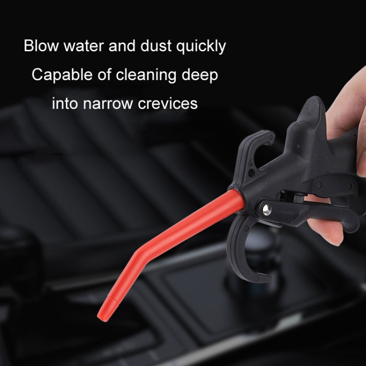 Car Beauty Cleaning High Pressure Pneumatic Plastic Dust Blower Short Blow