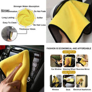 8 In 1 Electric Drill Crevice Cleaning Brush Car Wash Tool Set, Size: B Model(Yellow)