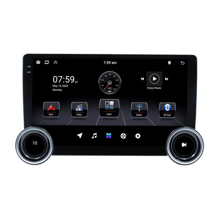 10.1 inch IPS Display + 2.5D Touch Screen Bluetooth FM Radio Car Navigation Machine, Memory: 2+64G