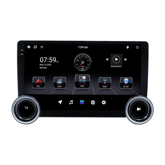 10.1 inch IPS Display + 2.5D Touch Screen Bluetooth FM Radio Car Navigation Machine, Memory: 2+64G
