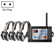 Outdoor Wireless Electronic Pet Fence Night Reflective Collar, Specification: One for  Three(EU Plug)