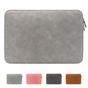 ND12 Lambskin Laptop Lightweight Water-resistant Sleeve Bag, Size: 13.3 inches(Deep Gray with Bag)