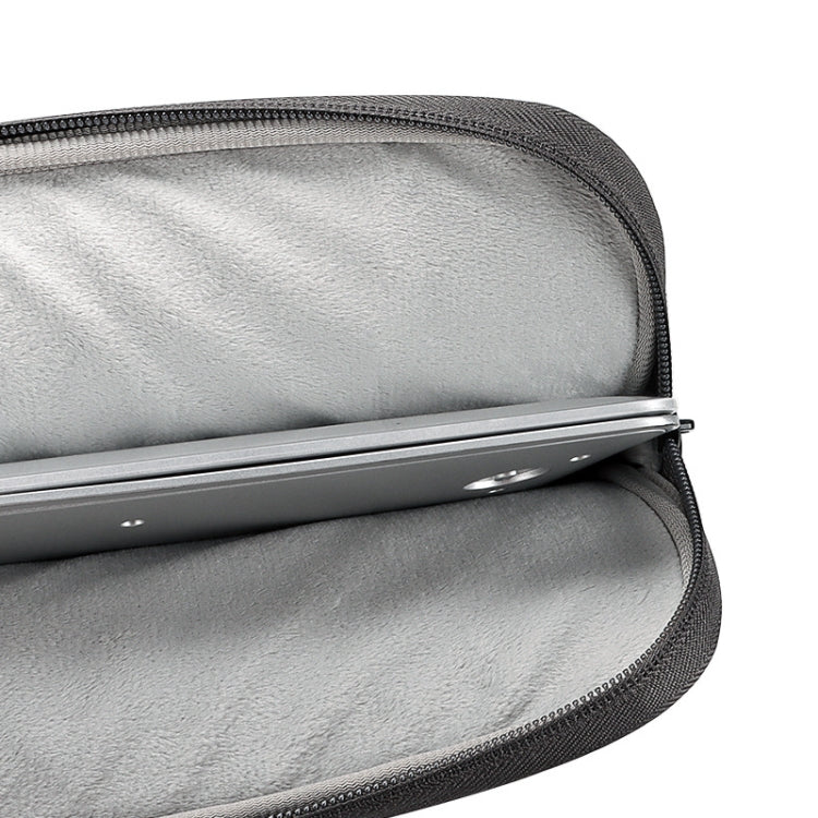 ND12 Lambskin Laptop Lightweight Water-resistant Sleeve Bag, Size: 13.3 inches(Deep Gray with Bag)