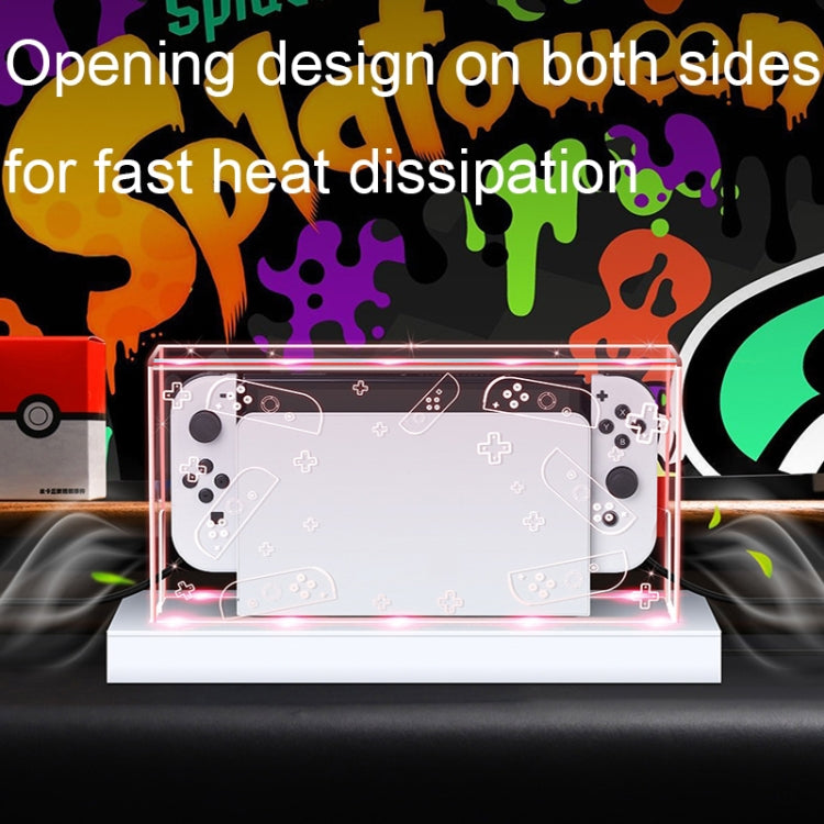 035 for Nintendo Switch/Oled Game Console Display Dustproof Cover, Spec: Handle