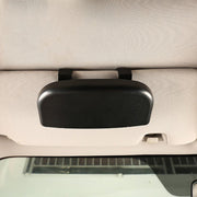 Multifunctional Car Glasses Box Car Sunshine Board Tickets Glasses Clamp(Black)