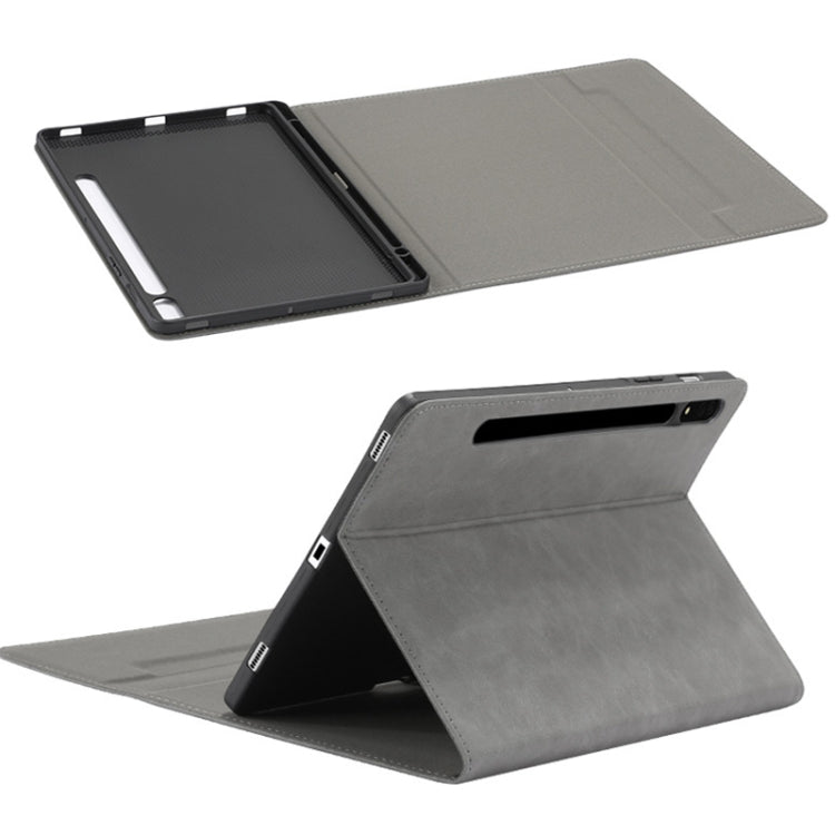 For Samsung S8 Ultra 14.6 inch Adjustable Tablet Water-resistant Anti-drop Protective Cover(Gray)