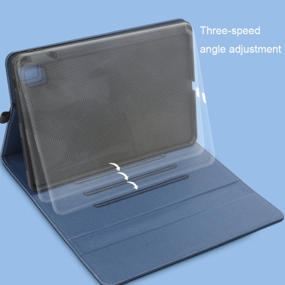 For Huawei MatePad Pro 12.6 inches Microfiber Lambskin Rotatable Magnetic Tablet Protective Cover(Gray)