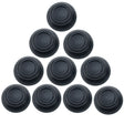 For PS4 10pcs Controller Joystick Mushroom Cap(Grey) - PS4 Spare Parts by PMC TechLife | Online Shopping South Africa | PMC TechLife
