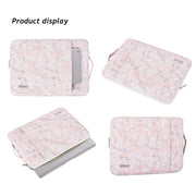 G4-89  PU Laptop Case Tablet Sleeve Bag with Telescoping Handle, Size: 11 Inch(Light Pink)