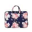 H40-B01 White Rose Pattern Laptop Case Bag Computer Liner Bag With Handle, Size: 13 Inch(Blue) - 13.3 inch by PMC TechLife | Online Shopping South Africa | PMC TechLife | Buy Now Pay Later Mobicred