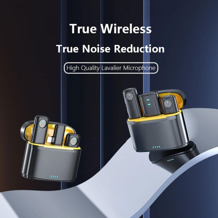J20 One-two Wireless Lavalier Microphone Audio Video Recording ,Spec: 8 Pin Interface