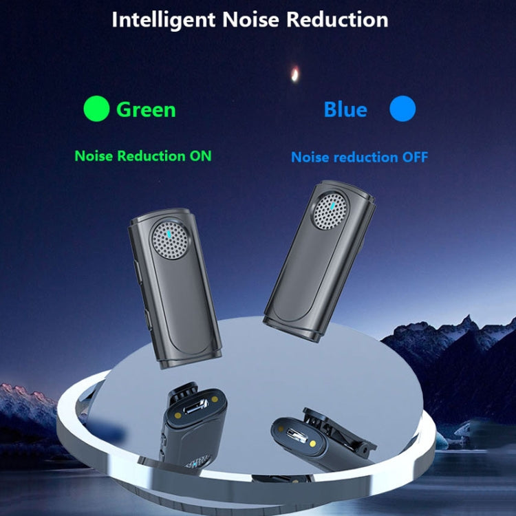 J20 One-two Wireless Lavalier Microphone Audio Video Recording ,Spec: 8 Pin Interface