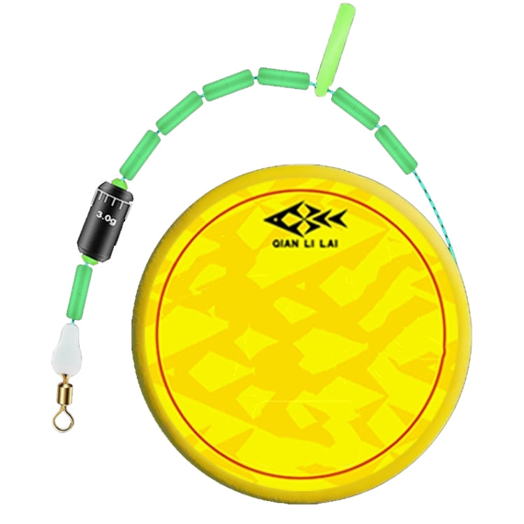 2pcs Outdoor Fishing Anti-tangle Spotted Invisible Line Set with Scale, Size: 3.6m(1.2)