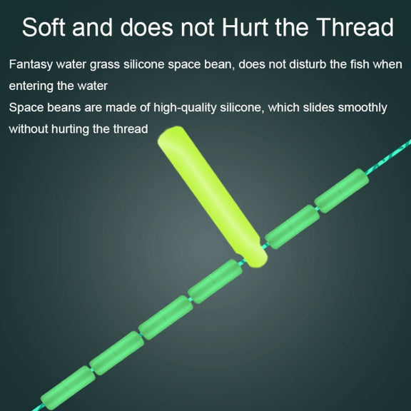 2pcs Outdoor Fishing Anti-tangle Spotted Invisible Line Set with Scale, Size: 4.5m(1.2)