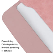 A20 Laptop Bag Magnetic Suction Slim Tablet Case Inner Bag, Size: 13.3/14 inch(Yellow Brown)