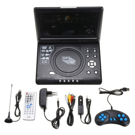 8.5 Inch LCD Screen Portable EVD Multimedia Player Play-watching Machine(US Plug)