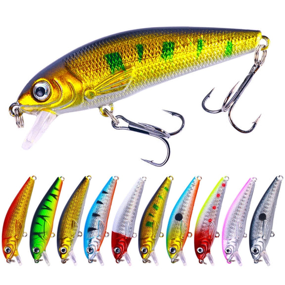 HENGJIA MI158 Floating Mino Bionic Lures, Color: 7
