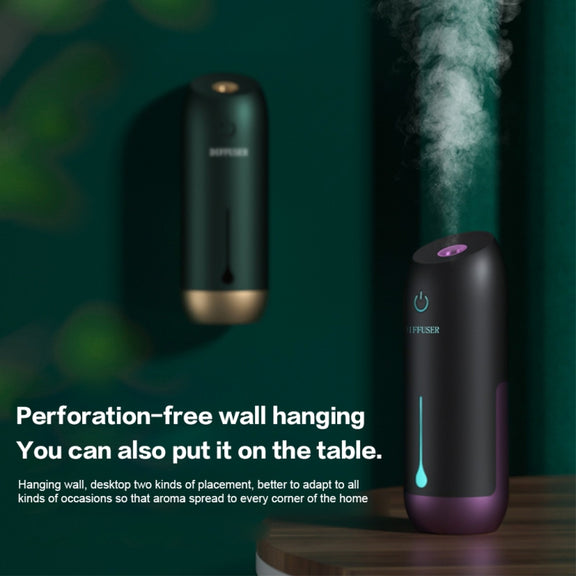 Timed Automatic Spray Air Purification Diffuser, Single Machine, No Essential Oil(2.0 Purple)