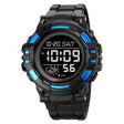 SKMEI 2003 Multifunctional Back Light Sports Watch Mens Countdown Date Alarm Clock Watch(Blue Black Machine) - free shipping - PMC TechLife - Order now!