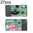 27pcs Holidays Retro Film Camera Waterproof Cartoon Decorative Stickers without Camera - Children Cameras by PMC TechLife | Online Shopping South Africa | PMC TechLife | Buy Now Pay Later Mobicred