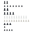 For Switch OLED Host 44 In 1 Screw Set Replacement Accessories(R22006) - Switch Spare Parts by PMC TechLife | Online Shopping South Africa | PMC TechLife