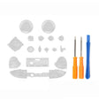 For Xbox Series X Controller Thumbstick LB RB Bumpers Trigger Buttons With Screwdriver Accessories(Transparent) - XBOX Spare Parts by PMC TechLife | Online Shopping South Africa | PMC TechLife