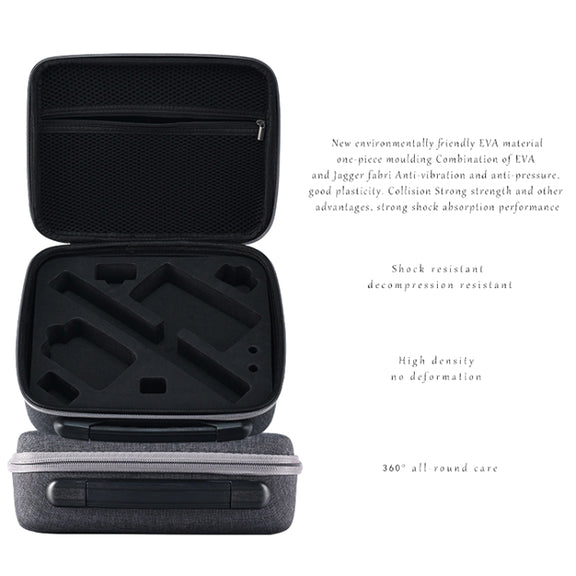 For DJI Osmo Action 3 Storage Bag Portable Water-resistant Handheld Protective Case