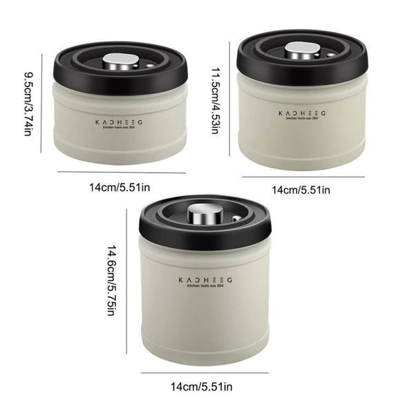 Kacheeg Sealing Can Pressed Vacuum Coffee Bean Tea Cans, Capacity: 1100ml