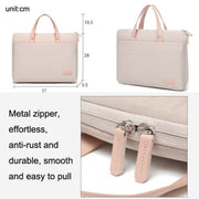 For MacBook 13.3-14 Inches MAHOO 10188 Ultra-Thin Hand Computer Bag Messenger Laptop Bag, Color: Gray