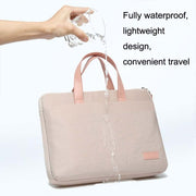 For MacBook 13.3-14 Inches MAHOO 10188 Ultra-Thin Hand Computer Bag Messenger Laptop Bag, Color: Gray