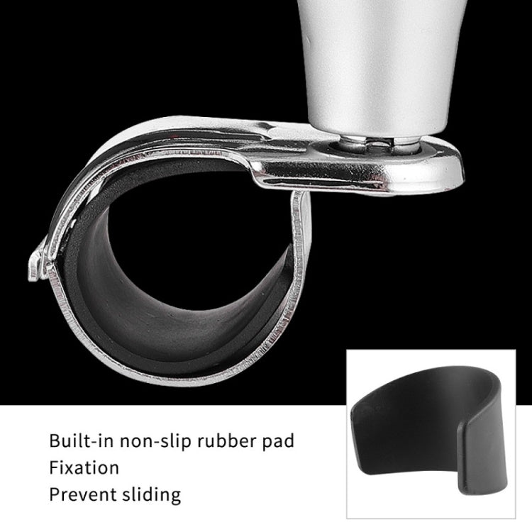 Car Steering Wheel Booster Ball Assist With Compass(A Model Black)