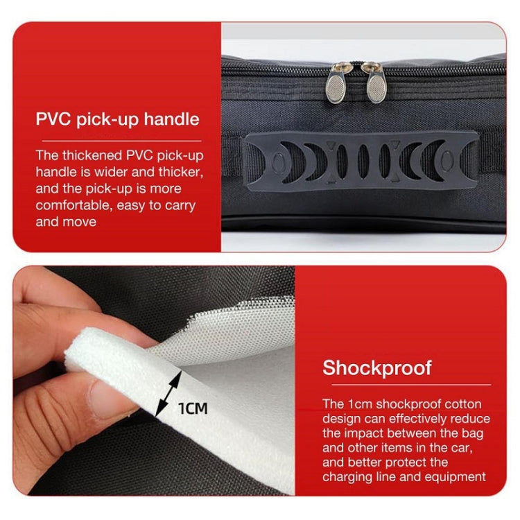 Electric Car Fireproof Charger Storage Bag, Material: Square Flame Retardant