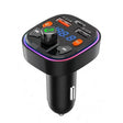 Q5 3.1A USB+PD Bluetooth Car Charger Car FM Transmitter Colorful Lighting - Bluetooth Car Kits by PMC TechLife | Online Shopping South Africa | PMC TechLife | Buy Now Pay Later Mobicred