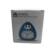 GH809 Egg-shaped Desktop Children Alarm Clock Bedside Cute Belling Clock(Pink)