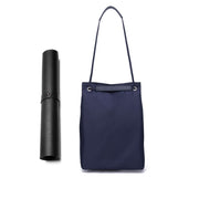 For Apple Macbook Shoulder / Handheld / Messenger Computer Bag, Size: Small(Navy+Black Mouse Pad)