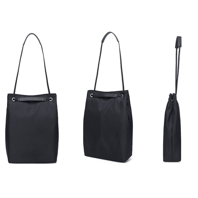 For Apple Macbook Shoulder / Handheld / Messenger Computer Bag, Size: Medium(Black)