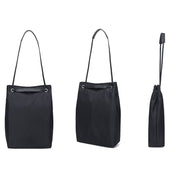 For Apple Macbook Shoulder / Handheld / Messenger Computer Bag, Size: Medium(Black)