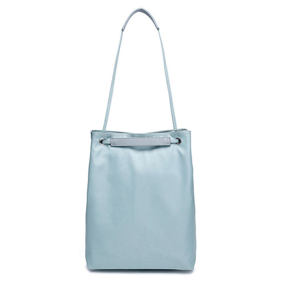 For Apple Macbook Shoulder / Handheld / Messenger Computer Bag, Size: Large(Lake Blue)
