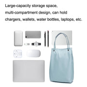 For Apple Macbook Shoulder / Handheld / Messenger Computer Bag, Size: Large(Black)