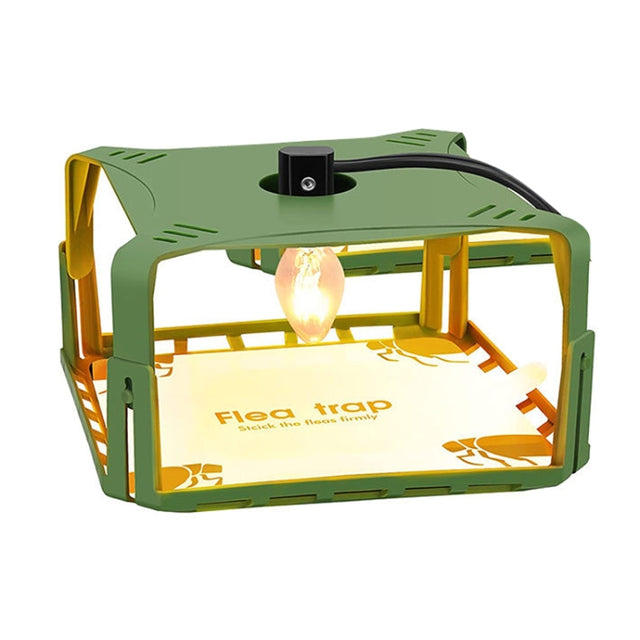 1pcs SK121 Square Fly Trap Flea Trap Pet Household Flea Light Catcher(UK Plug)