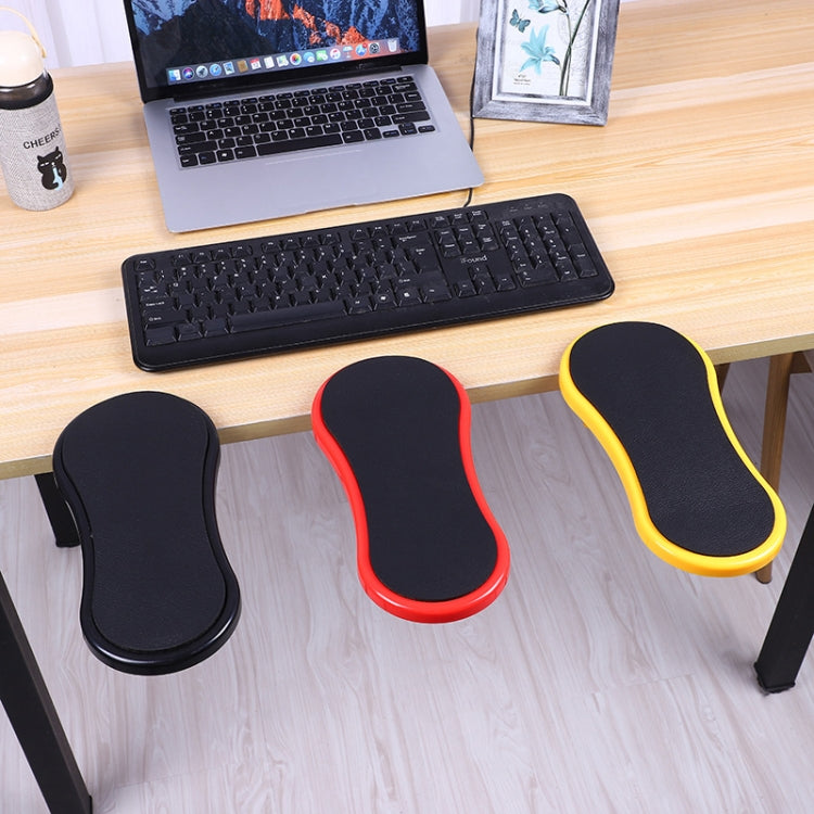 180 Degree Rotating Computer Table Hand Support Wrist Support Mouse Pad Surface Adhesive Pad Model (Black)