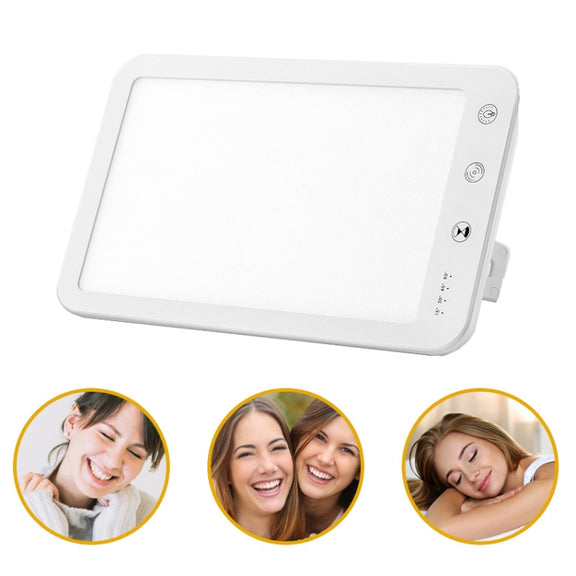 JSK-30 LED Timing Intelligent Dimming SAD Therapy Lamp, Specification: With Power Line+EU Plug