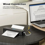 Phomemo M832 300dpi Wireless Thermal Portable Printer, Size: Letter Version(Gray)
