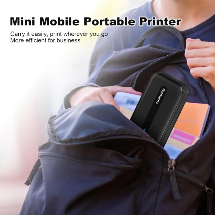 Phomemo M832 300dpi Wireless Thermal Portable Printer, Size: Letter Version(Gray)