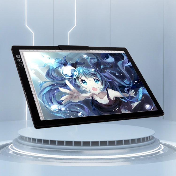 A4-D28B Rechargeable Copy Desk Drawing Board, Specification: With Charging Line+US Plug Adapter