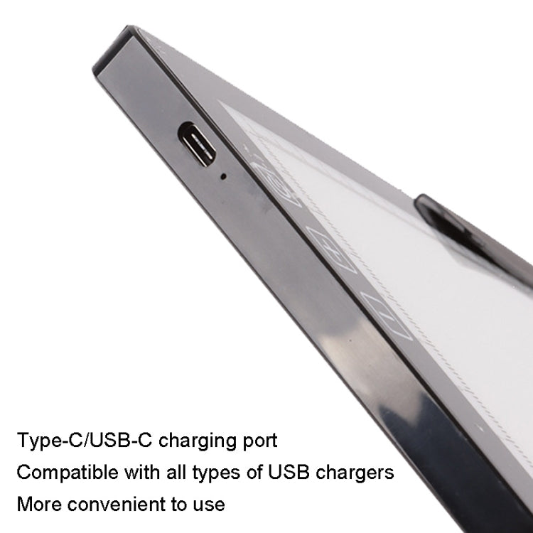 A4-D28B Rechargeable Copy Desk Drawing Board, Specification: With Charging Line+US Plug Adapter